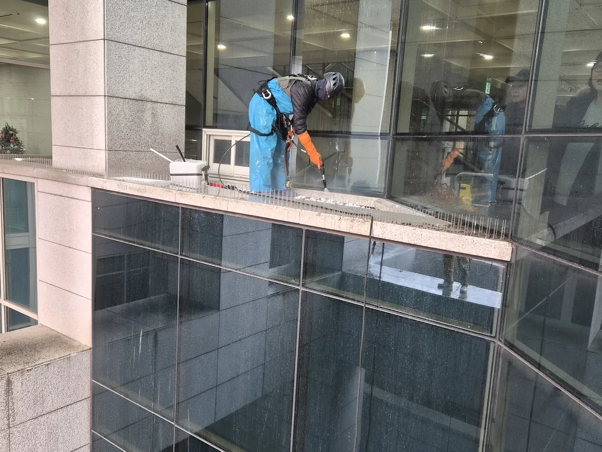 남동구 간석동 건물 복도·대기 동선 야간 위생청소 사례 - 행진크린